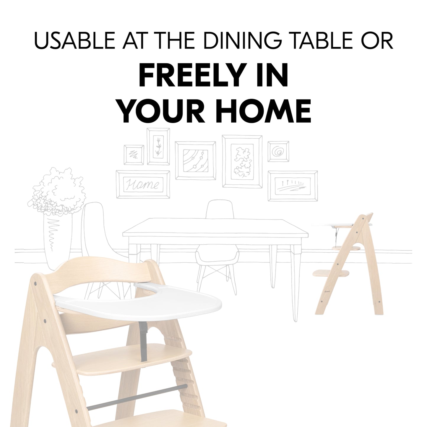 Arketa Highchair Click Tray