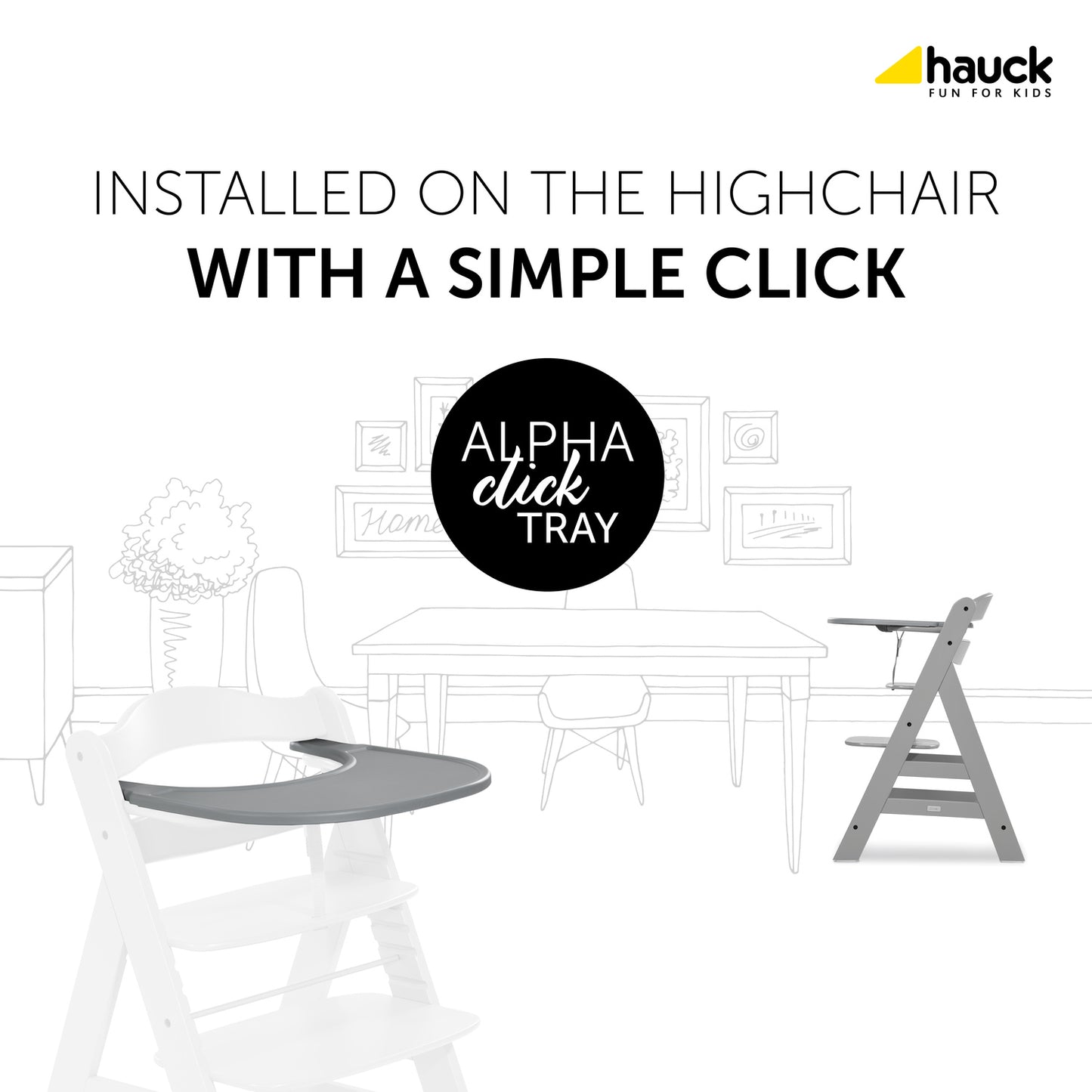 Alpha Click Tray