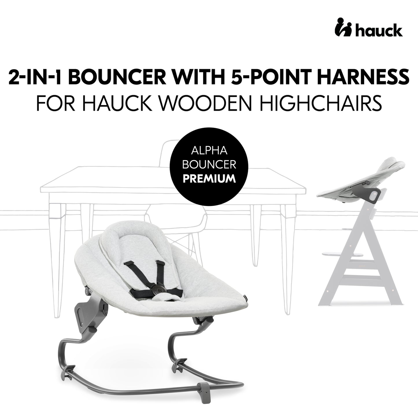 Alpha Bouncer Premium - Light Grey