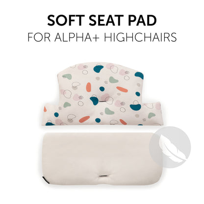 Alpha Highchair Pad Select - Jersey Organic