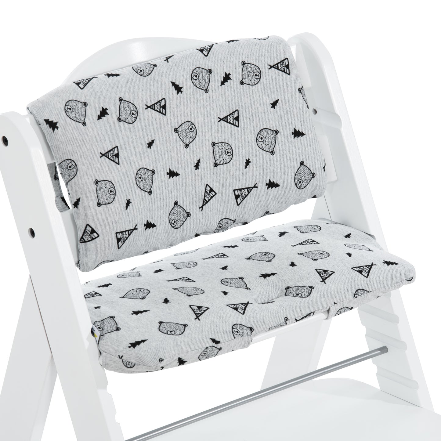 Hauck Core Sitzverkleinerer Sitzpolster Highchair Pad Deluxe Teddy Grey