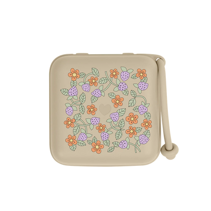 BIBS x LIBERTY Pacifier Box - Strawberries and Cream Vanilla
