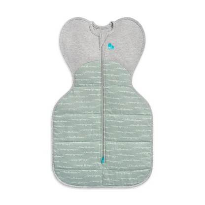 Swaddle Up™ Stage 2 Quilted Transition Bag 2.5 Tog - Olive Dreamer