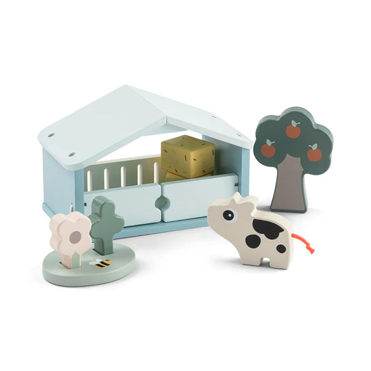 Tiny Farm Wooden Play Set - Dotti
