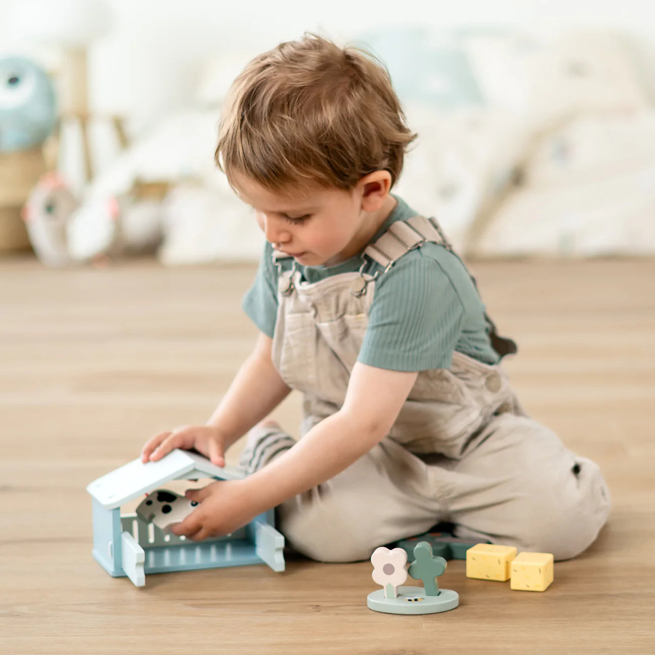 Tiny Farm Wooden Play Set - Dotti