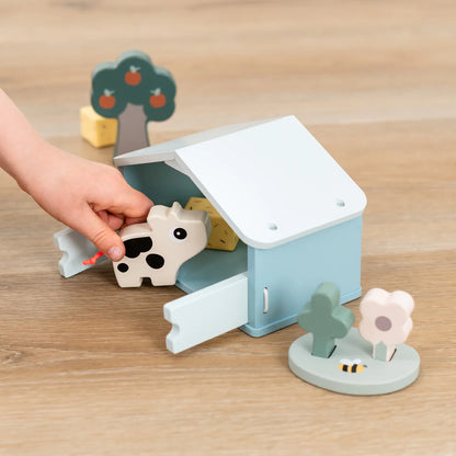 Tiny Farm Wooden Play Set - Dotti