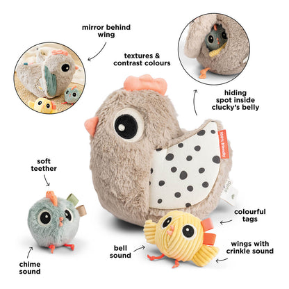 Hide & Seek Activity Toy - Clucky
