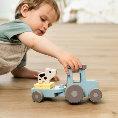 Tiny Farm Wooden Tractor - Dotti