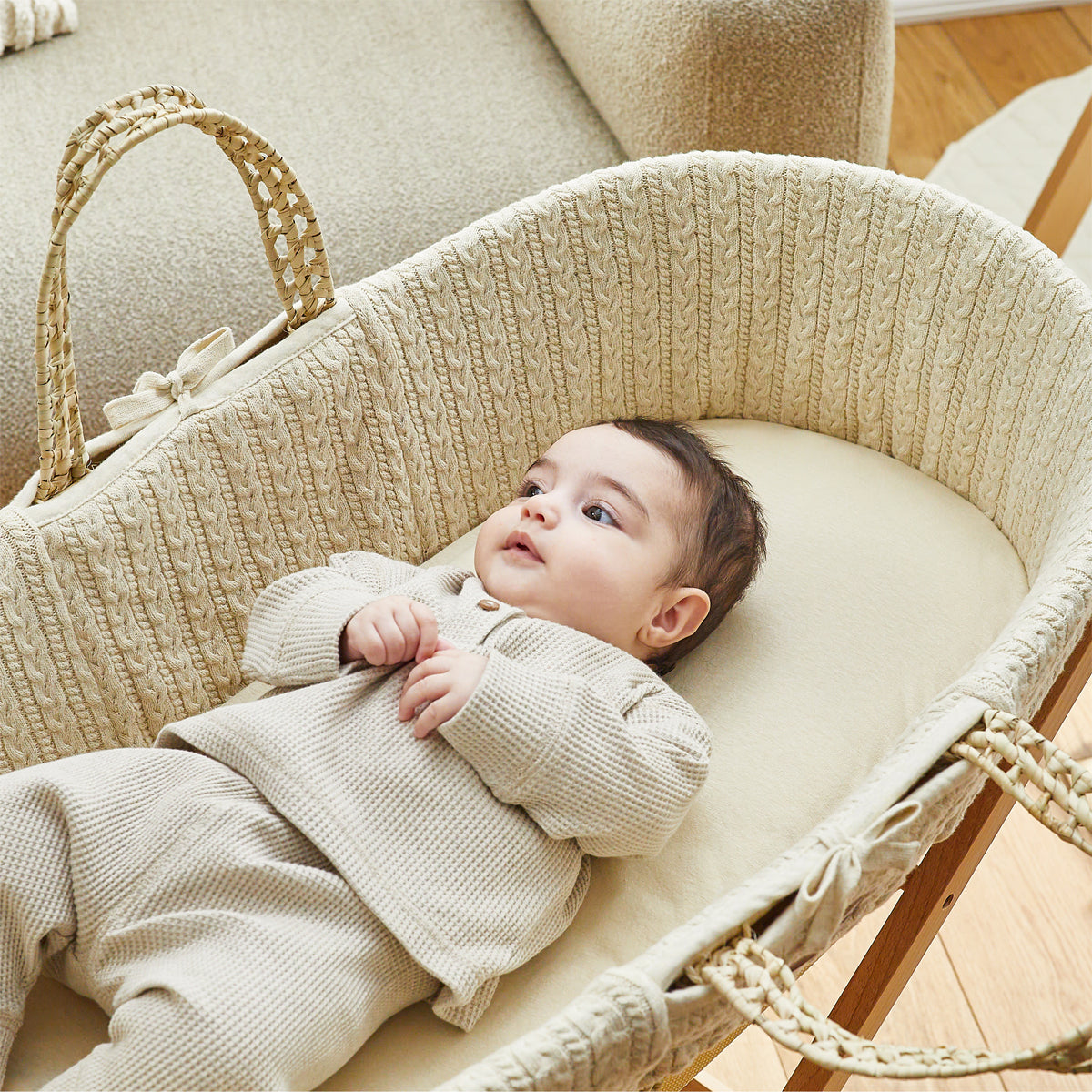 Organic Moses Basket & Mattress
