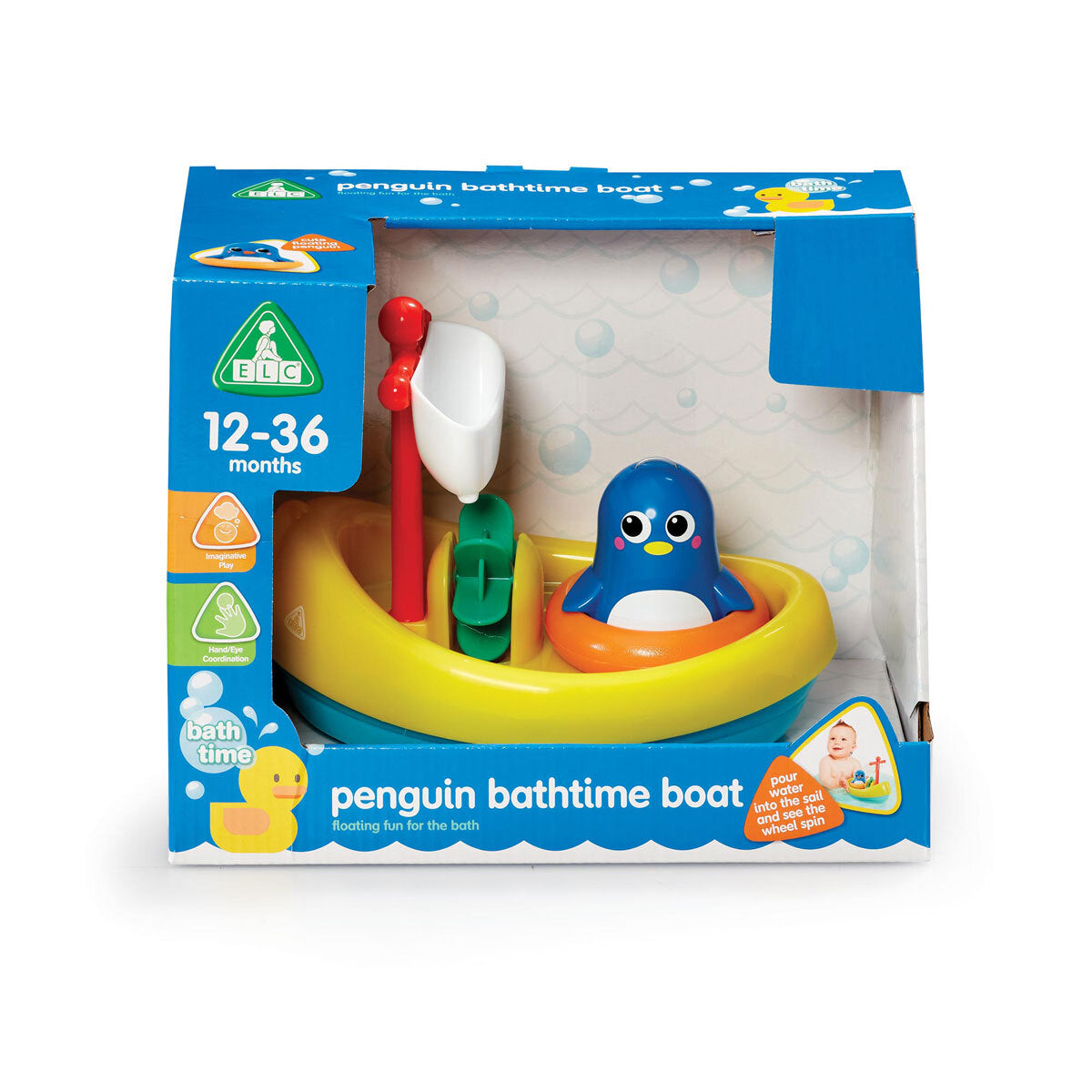 Penguin Bathtime Boat
