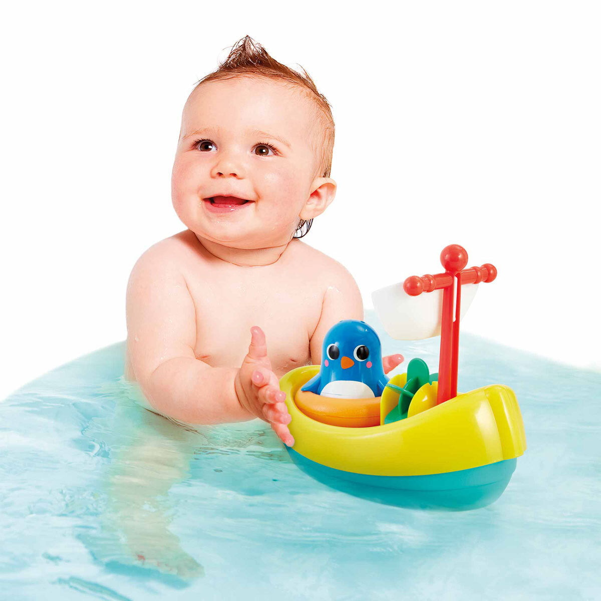 Penguin Bathtime Boat