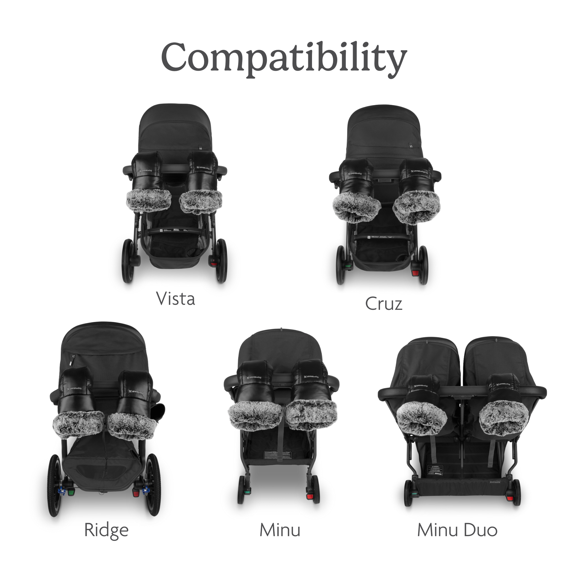 uppababy pram gloves Uppababy CozyHandmuffs Luxe for Pushchair Strollers – Kaliedy
