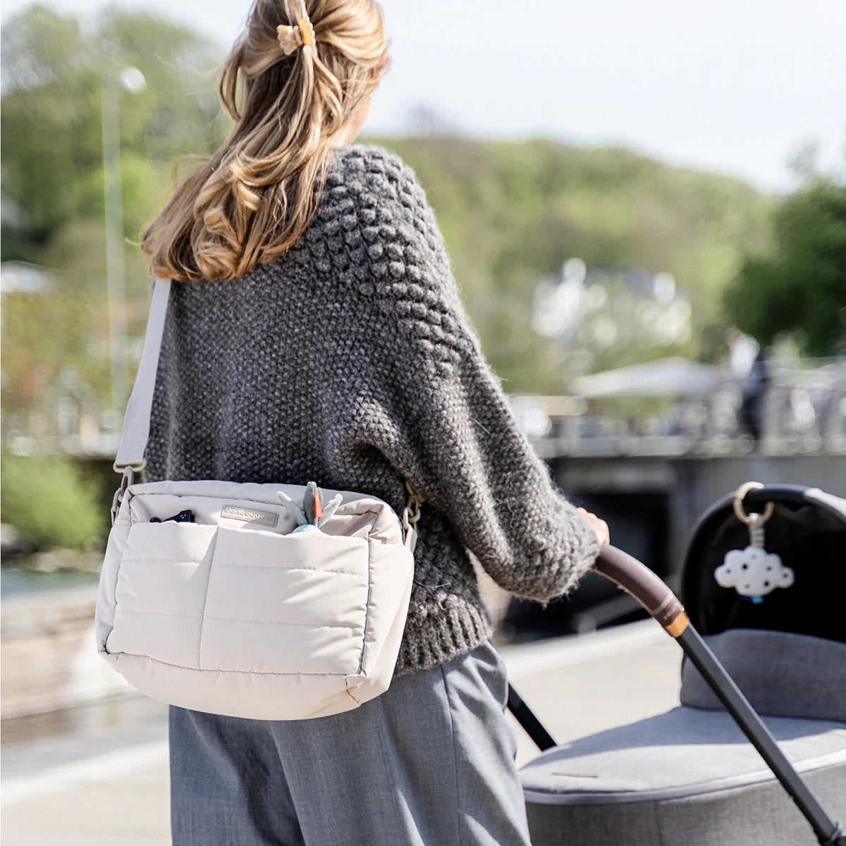 Quilted Stroller Bag