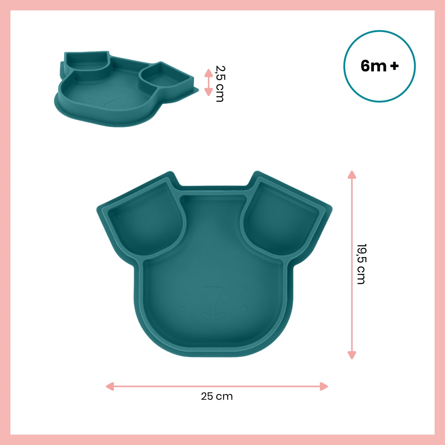 Silicone Isy Plate - Dog