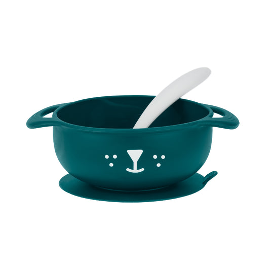 Tast'isy Silicone Bowl & Spoon Set (15-24m) - Dog