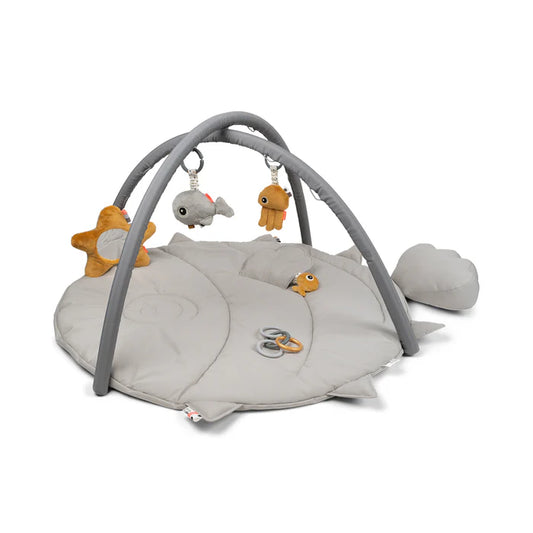 Activity Play Mat - Sea friends - Grey