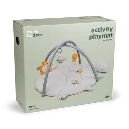 Activity Play Mat - Sea friends - Grey