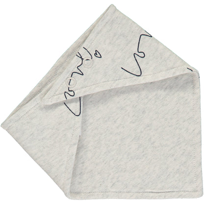 Love Print Organic Bandana Bib