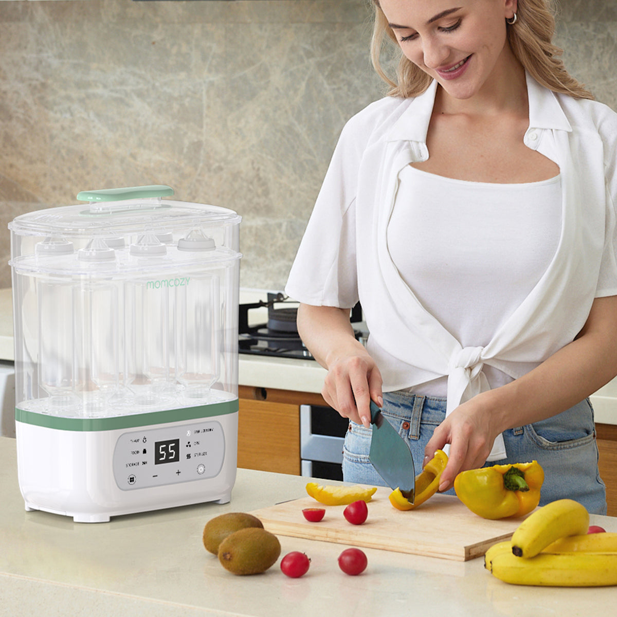 8-in-1 Baby Bottle Steam Steriliser
