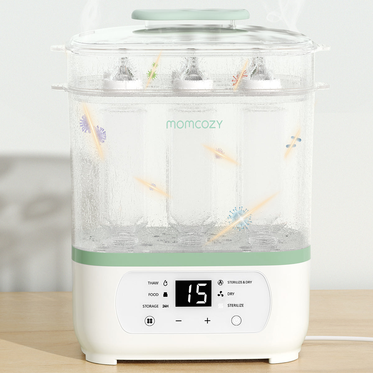 8-in-1 Baby Bottle Steam Steriliser
