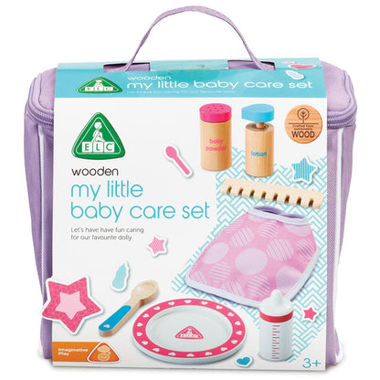 Wooden My Little Baby Care Set