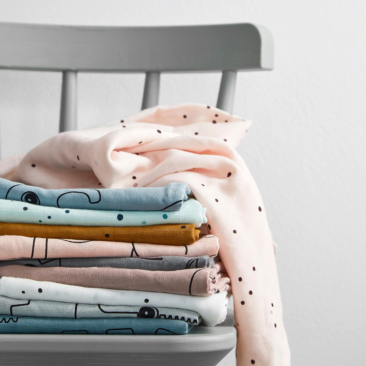 Muslin Burp Cloth 2pk