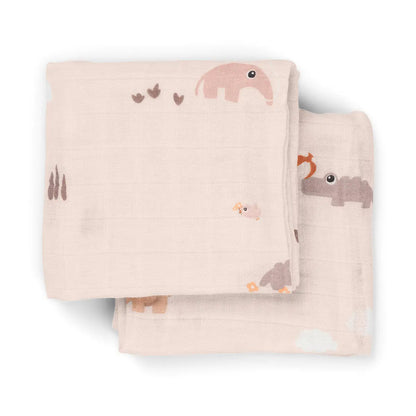 Muslin Burp Cloth 2pk