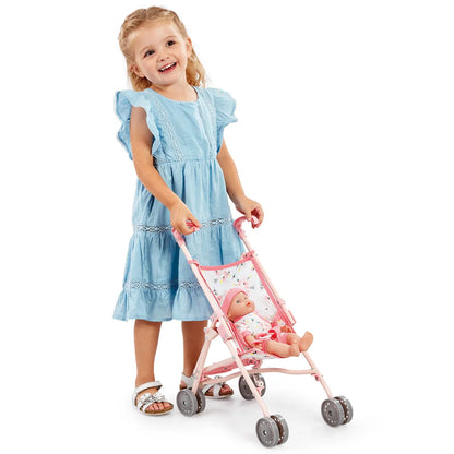 Cupcake Stroller and Doll - Pink
