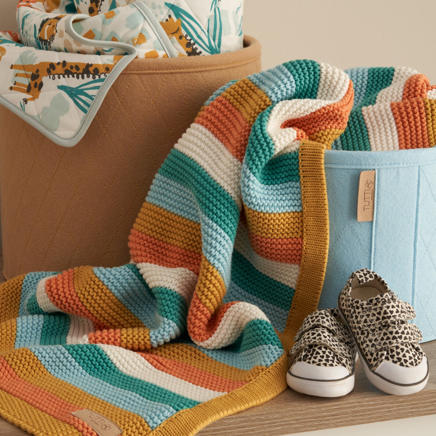 Chunky Knitted Blanket