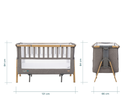 Cozee XL Beside Crib & Cot