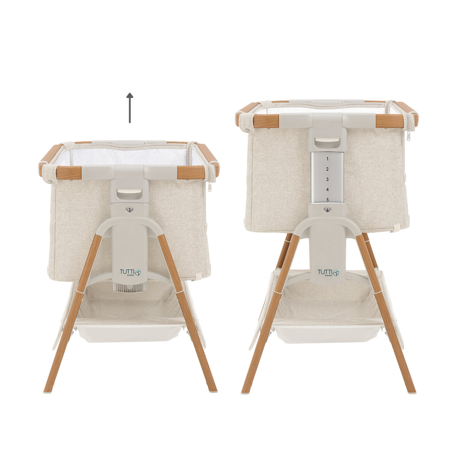 Tutti Bambini Cozee XL Complete Birth to 4 years Package Oak