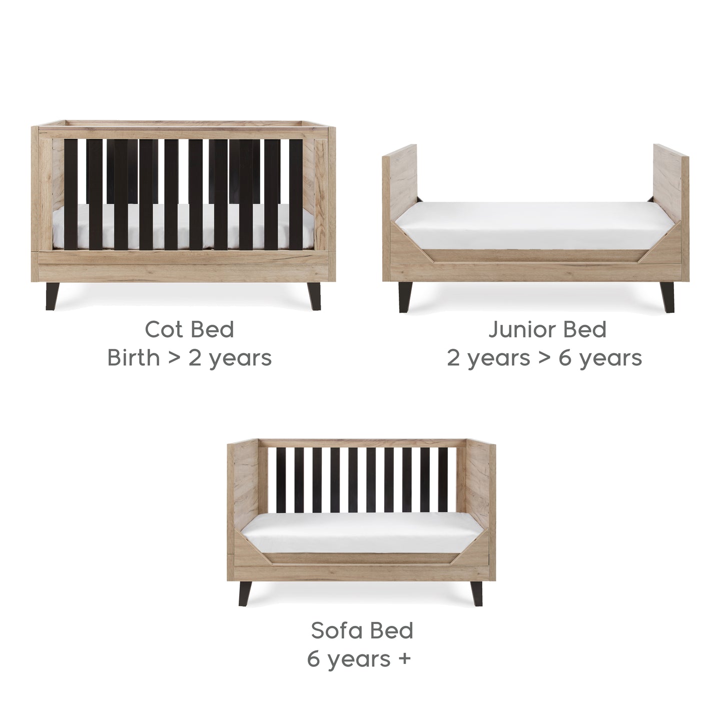 Como 3in1 Cot Bed