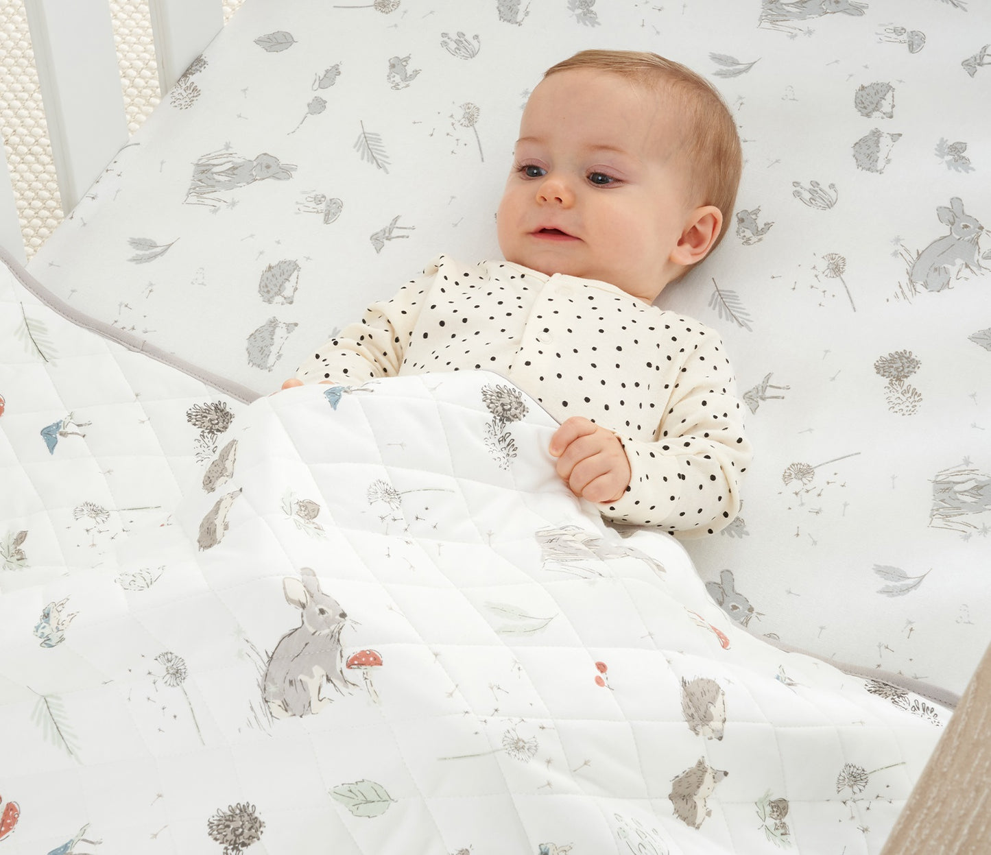Cot & Cot Bed Coverlet