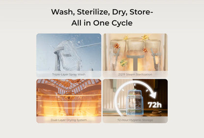 Kleanpal Pro Baby Bottle Washer & Steriliser