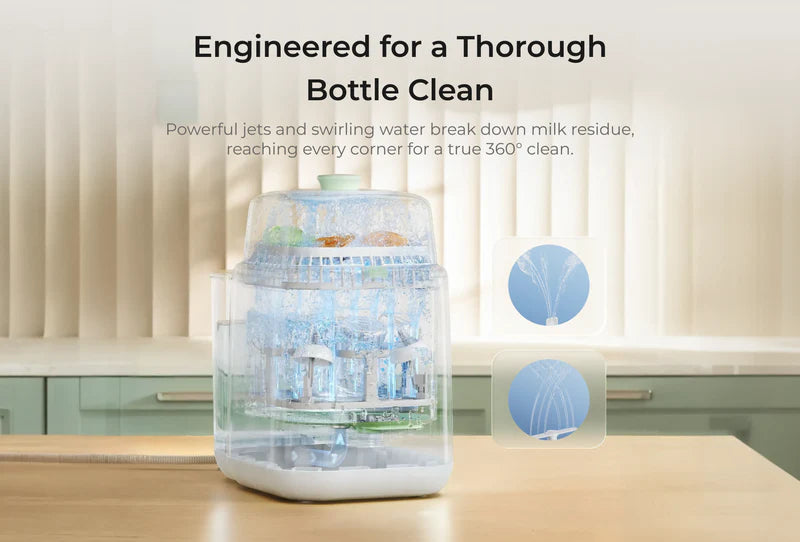 Kleanpal Pro Baby Bottle Washer & Steriliser