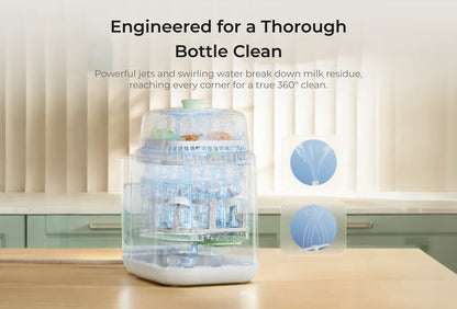 Kleanpal Pro Baby Bottle Washer & Steriliser