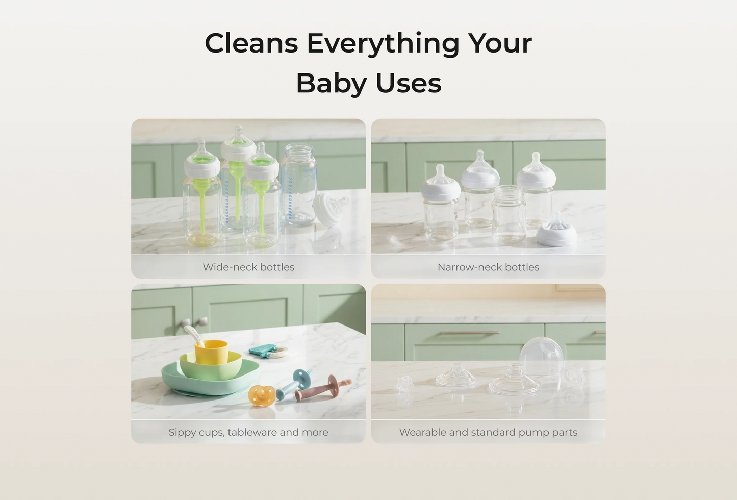 Kleanpal Pro Baby Bottle Washer & Steriliser
