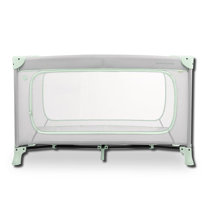 Dream N Play Plus Travel Cot - Dusty Mint
