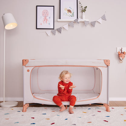 Dream N Play Plus Travel Cot - Dusty Mint