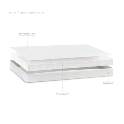 Eco Fibre Foldable Travel Cot Mattress – 69 x 99cm