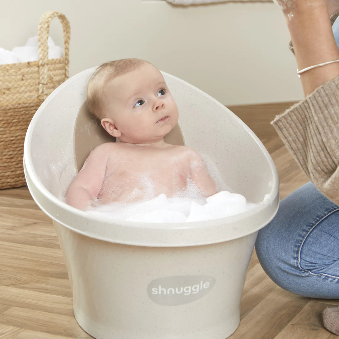 Eco Baby Bath With Plug & Foam Backrest