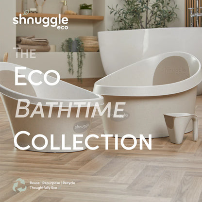 Eco Baby Bath With Plug & Foam Backrest
