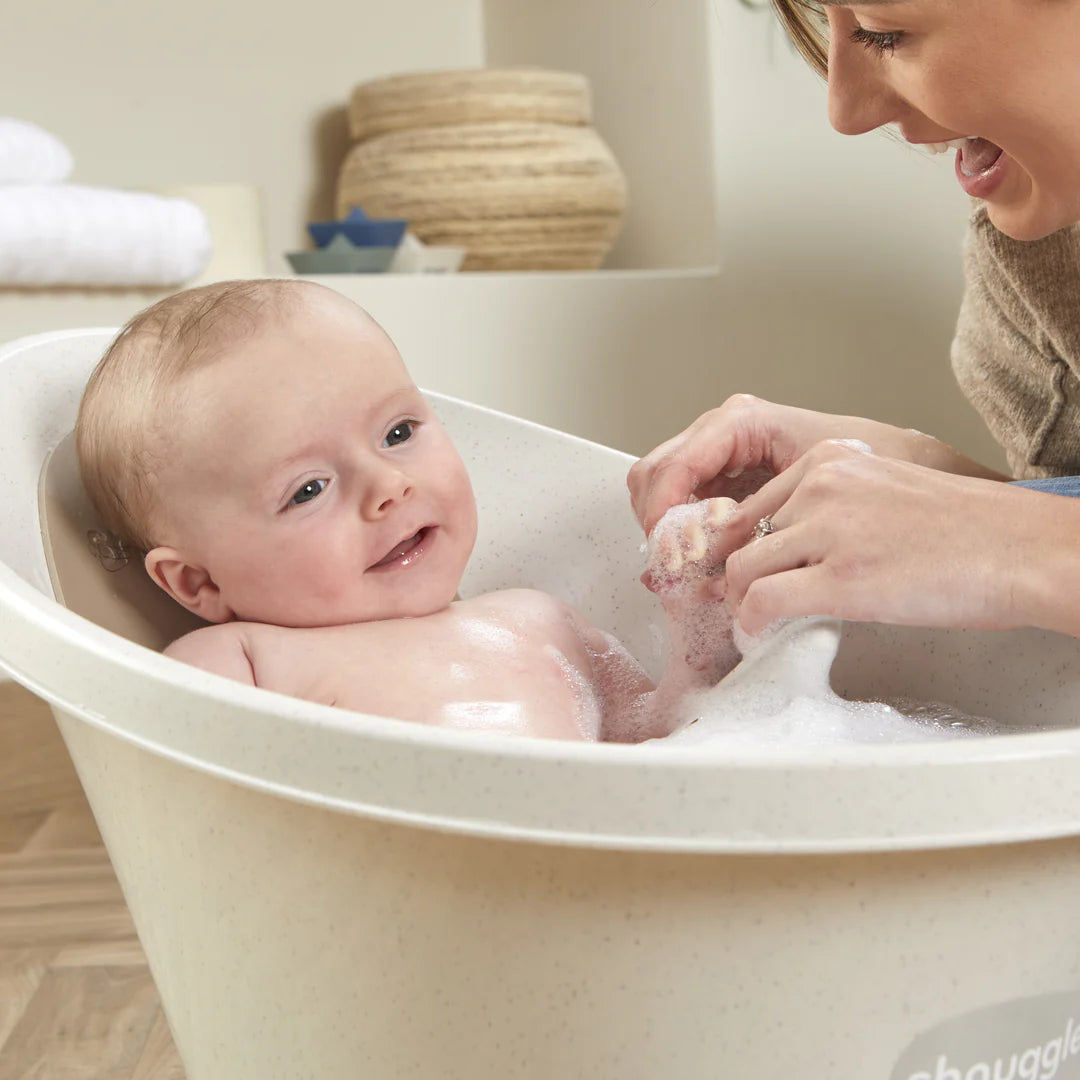 Eco Baby Bath With Plug & Foam Backrest