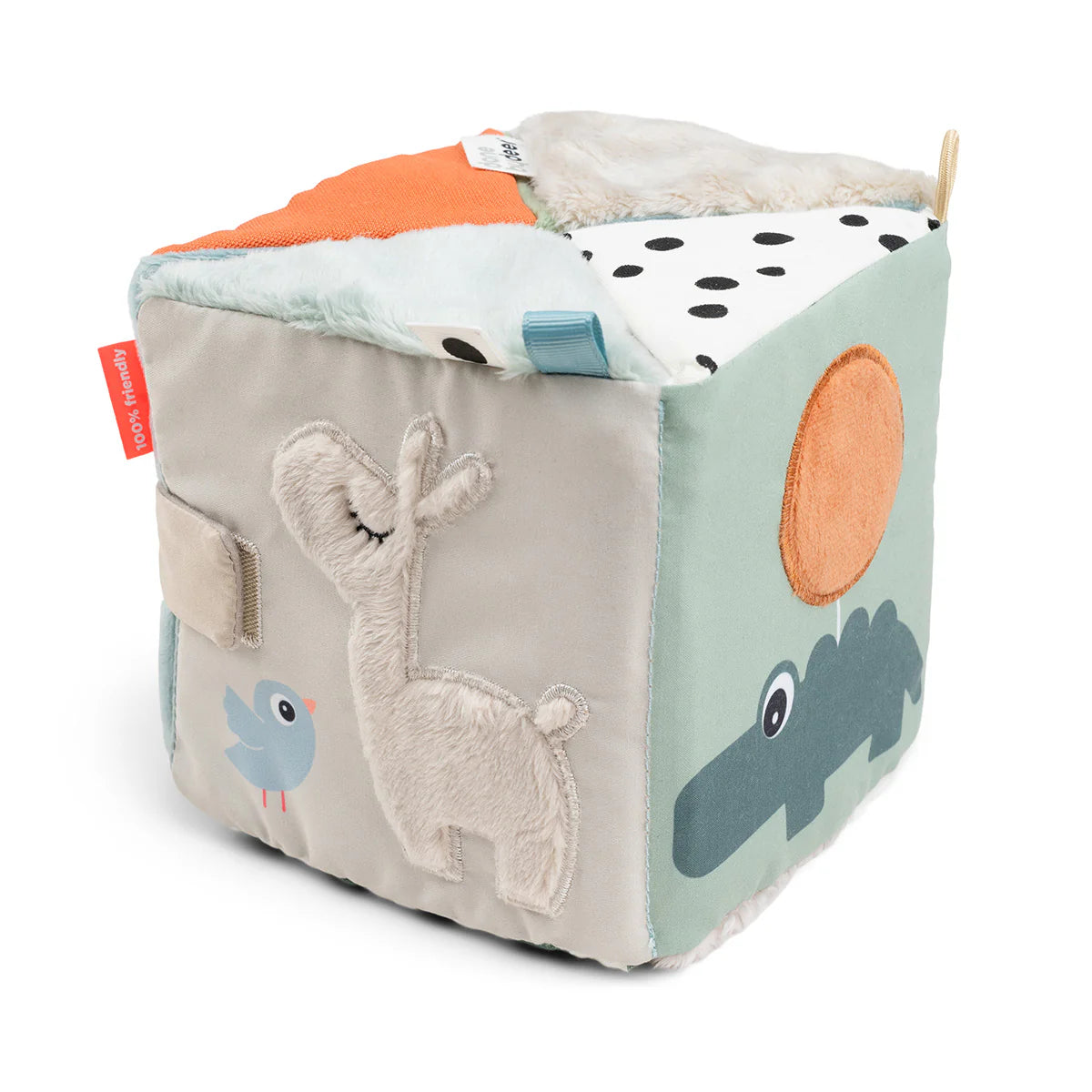 Fold-Out Sensory Cube - Deer Friends