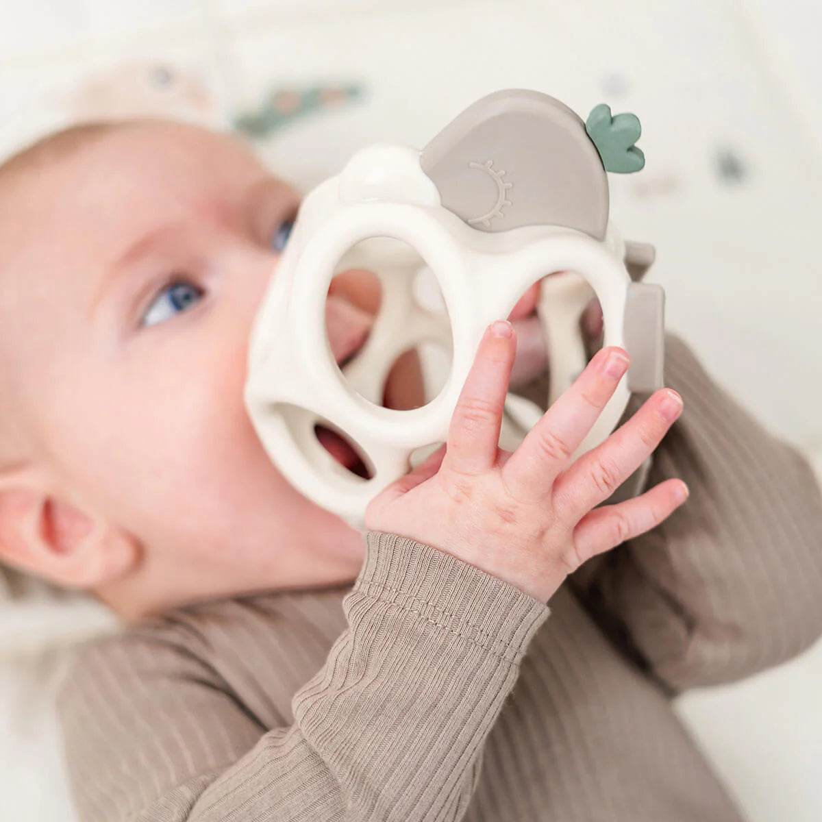 Grip & Teether Toy - Sheepy - Sand