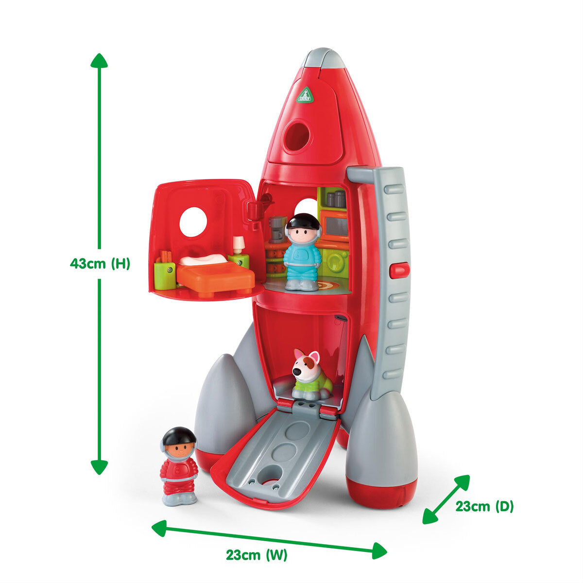 Happyland Lift Off Rocket
