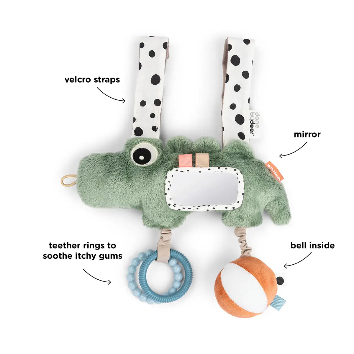 Hanging Activity Toy - Croco