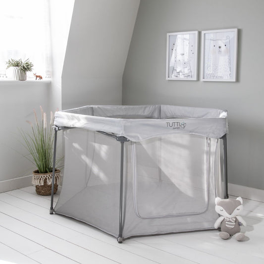 Hexa Playpen - Grey