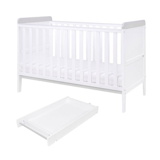 Rio Cot Bed with Cot Top Changer & Mattress