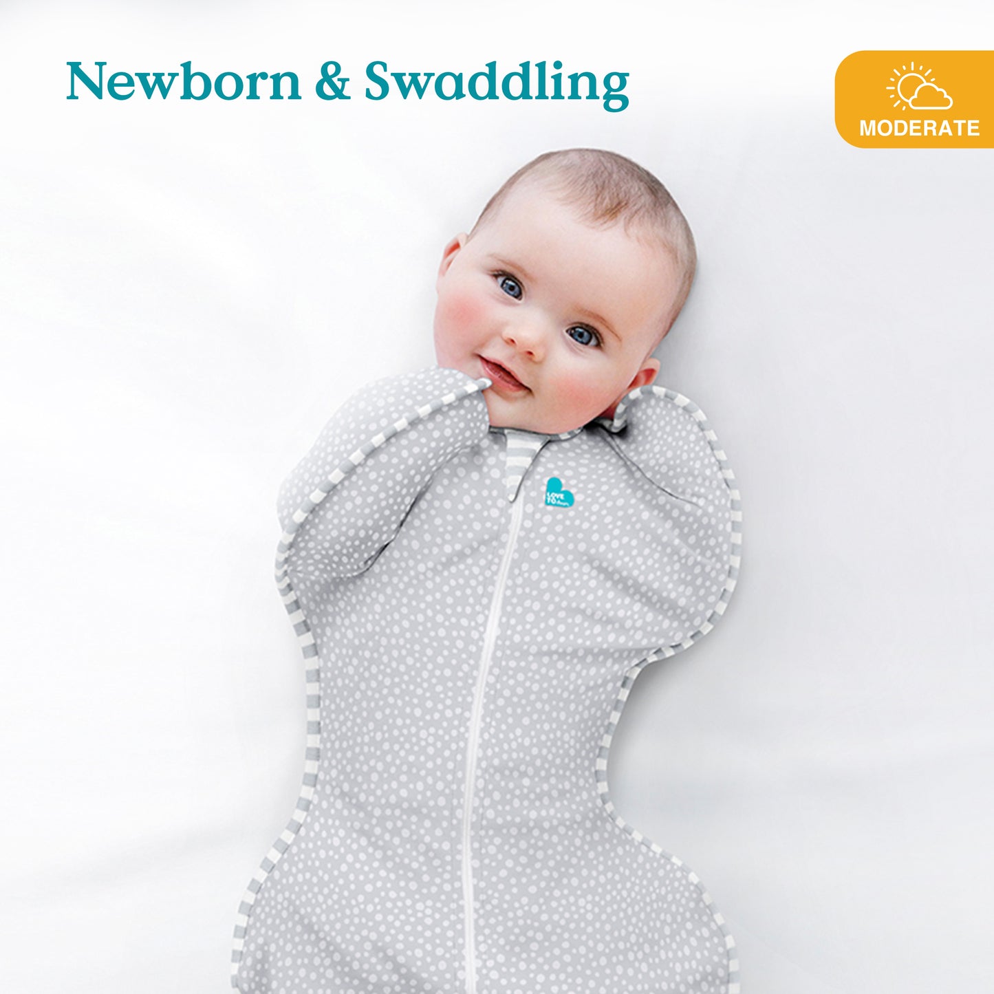 Swaddle Up™ Bamboo Original 1 Tog - Wave Dot